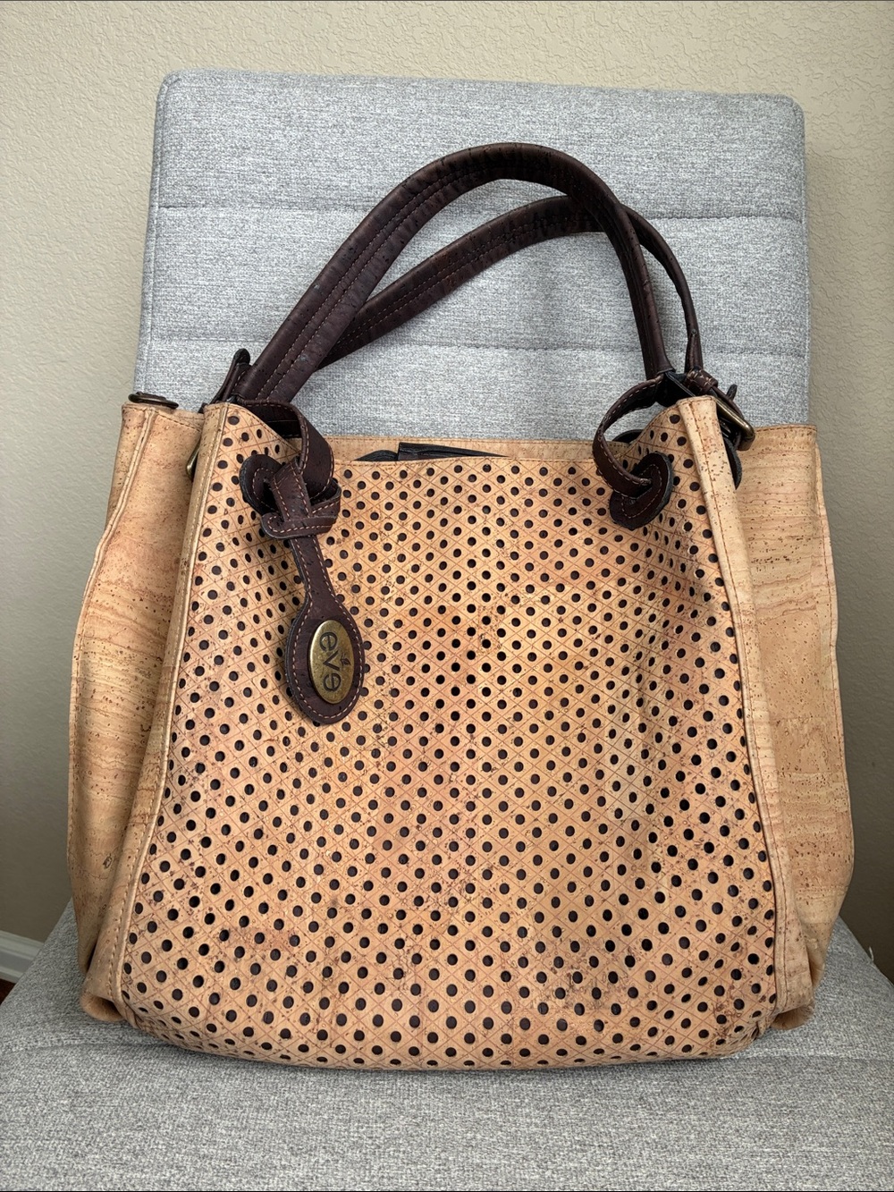 Eve Cork Natural Cork Bora Tote